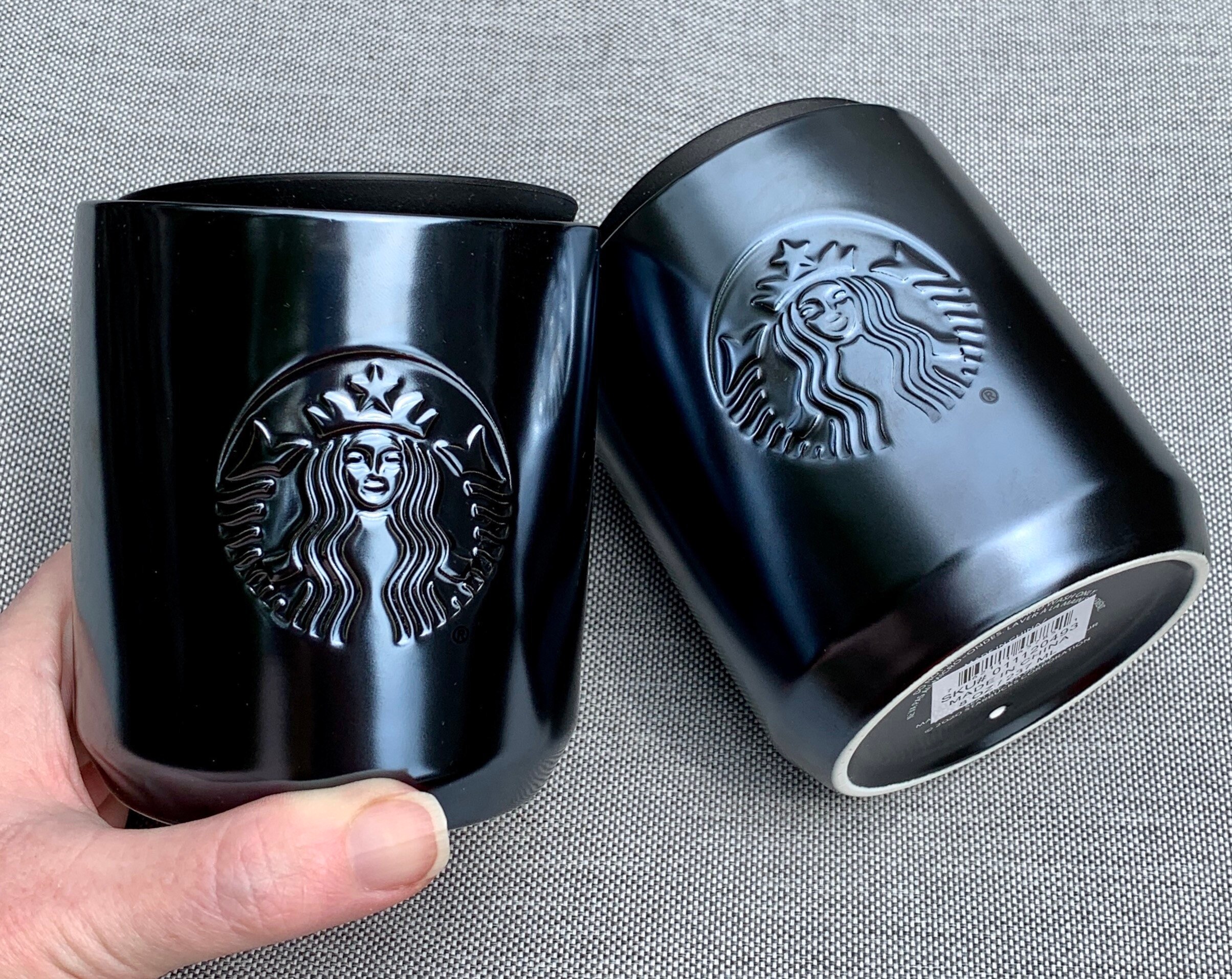 NUEVO Conjunto starbucks de 2 tazas de café de viaje de Etsy
