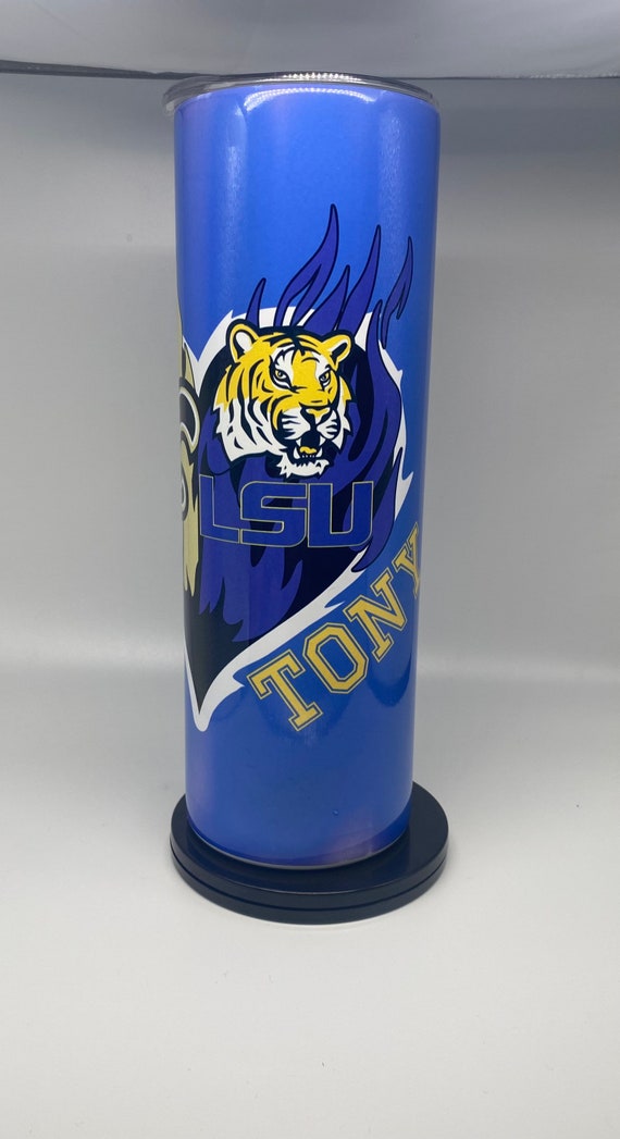 LSU TIGERS nspired DECAL for Yeti Tumbler with or without