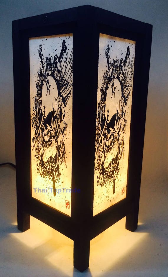Thai Vintage Handmade ASIAN Oriental Handcraft Japanese Sunset Bamboo Tree