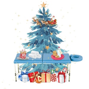 Merry Massage Christmas-Digital File to create your own- LMT, RMT, massage therapist