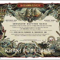 Shellback Writing Shellback Certificate - Etsy