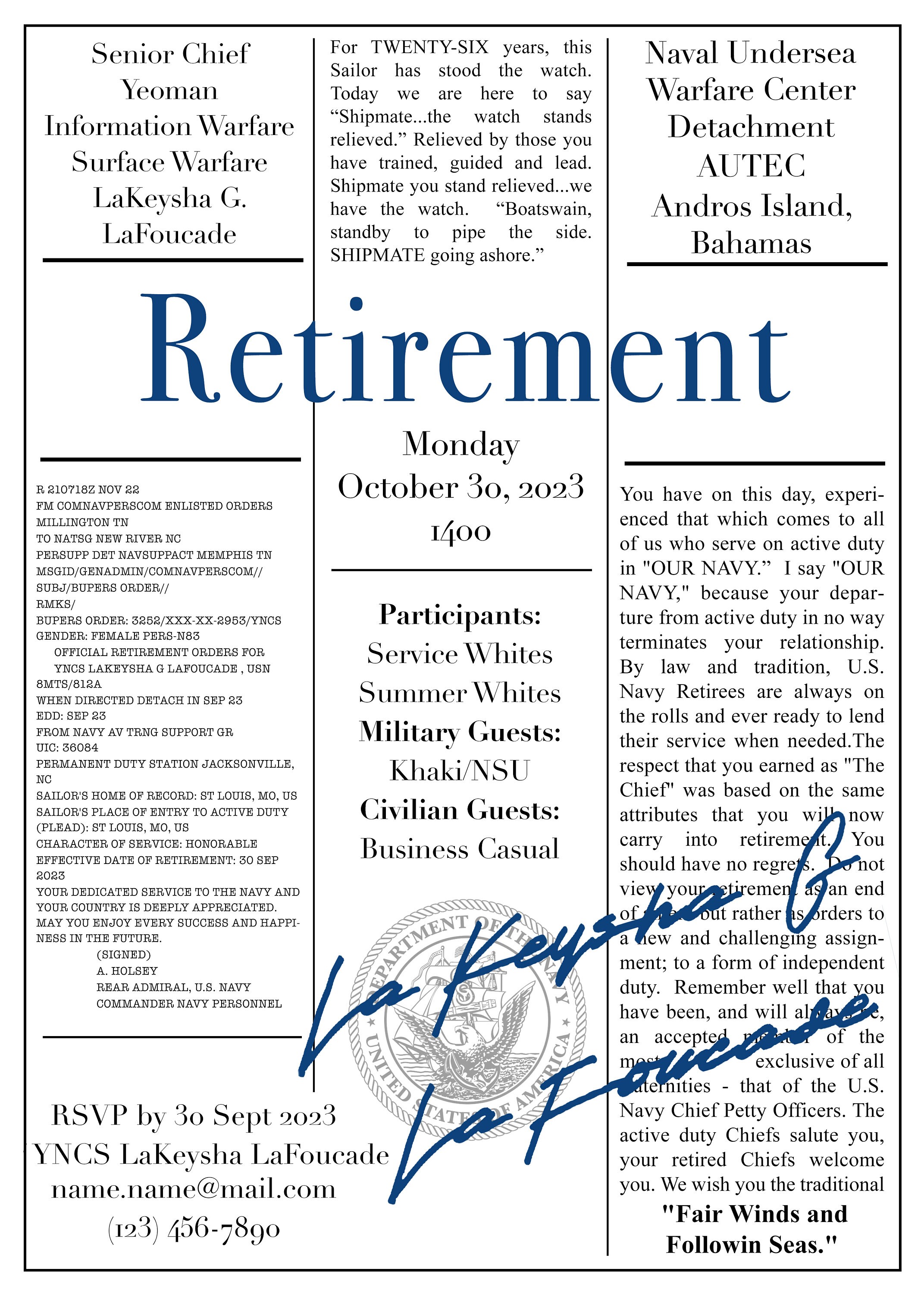 Newspaper Retirement