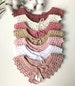 Crochet Collar Baby Collar Bubikragen Baby Crochet Collar Baby Bib 