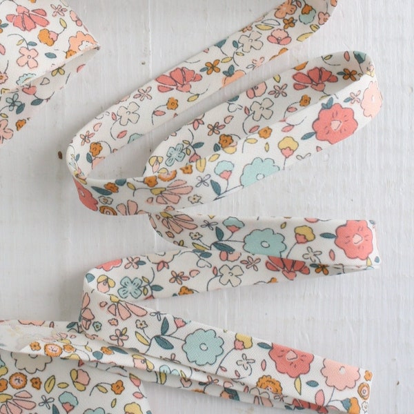 Double Fold Bias Tape - Small & Sweet Floral