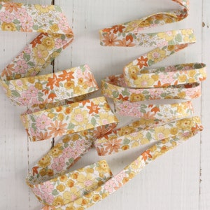 Double Fold Bias Tape - Petite Garden Summer