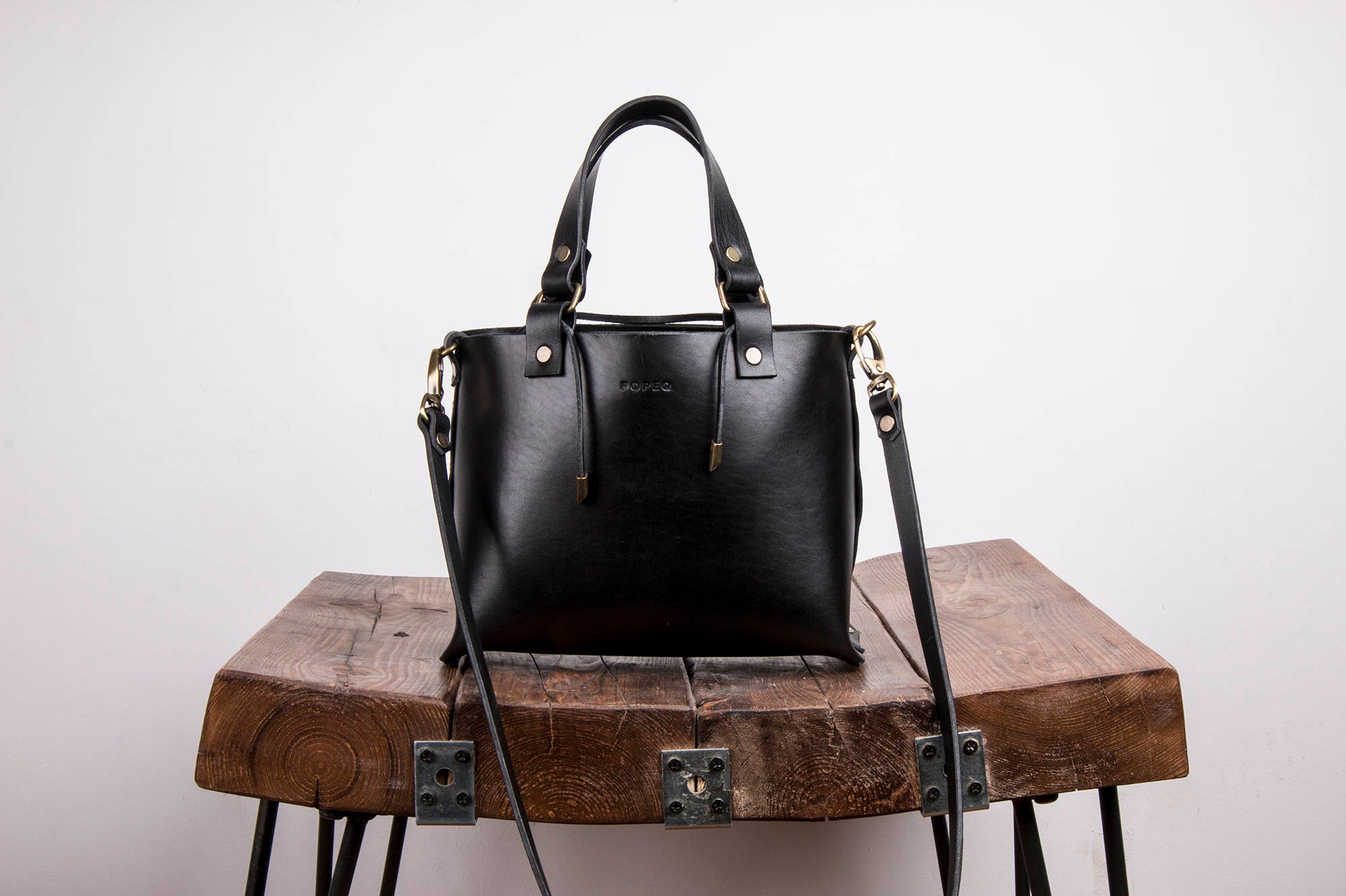 custom leather tote bags