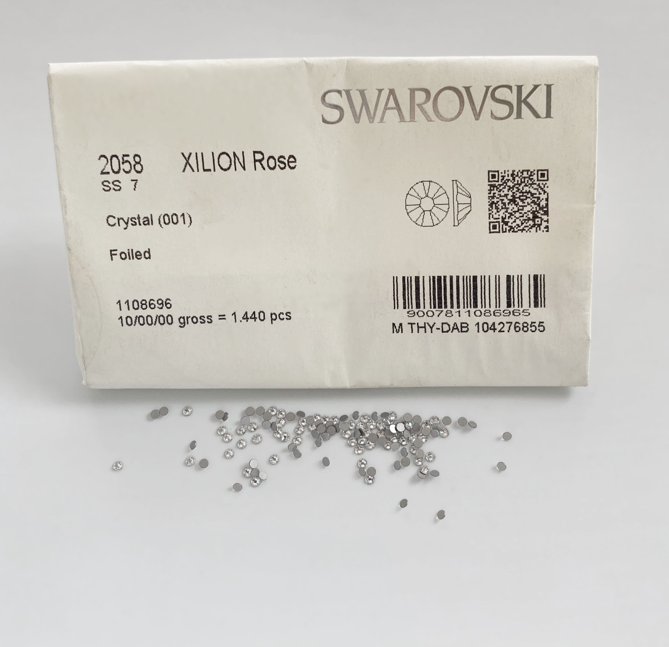 3.8mm Swarovski Flat Back Crystals, Crystal Volcano, Pack of 20 –  Beaducation