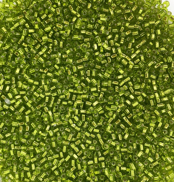 6-14F, Miyuki 20g Silver Lined Chartreuse 6-14F, Miyuki 20g Silver Lined Chartreuse