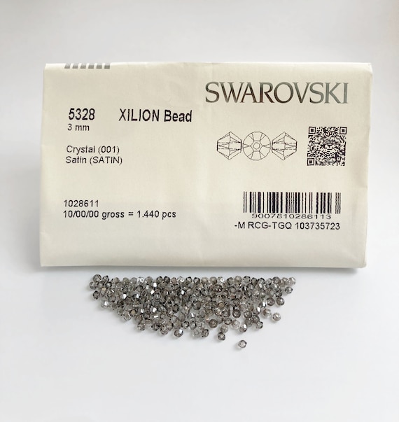 スワロフスキー 5328 100個入り 3ミリ #5328 ビーズ 3mm 40x