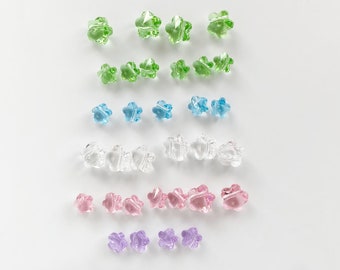 Swarovski Crystal 5744 Flower Beads, Swarovski Flower Bead, CHOOSE COLOUR, 6mm Flower Beads, 8mm Flower Beads, Swarovski Crystal Flowers