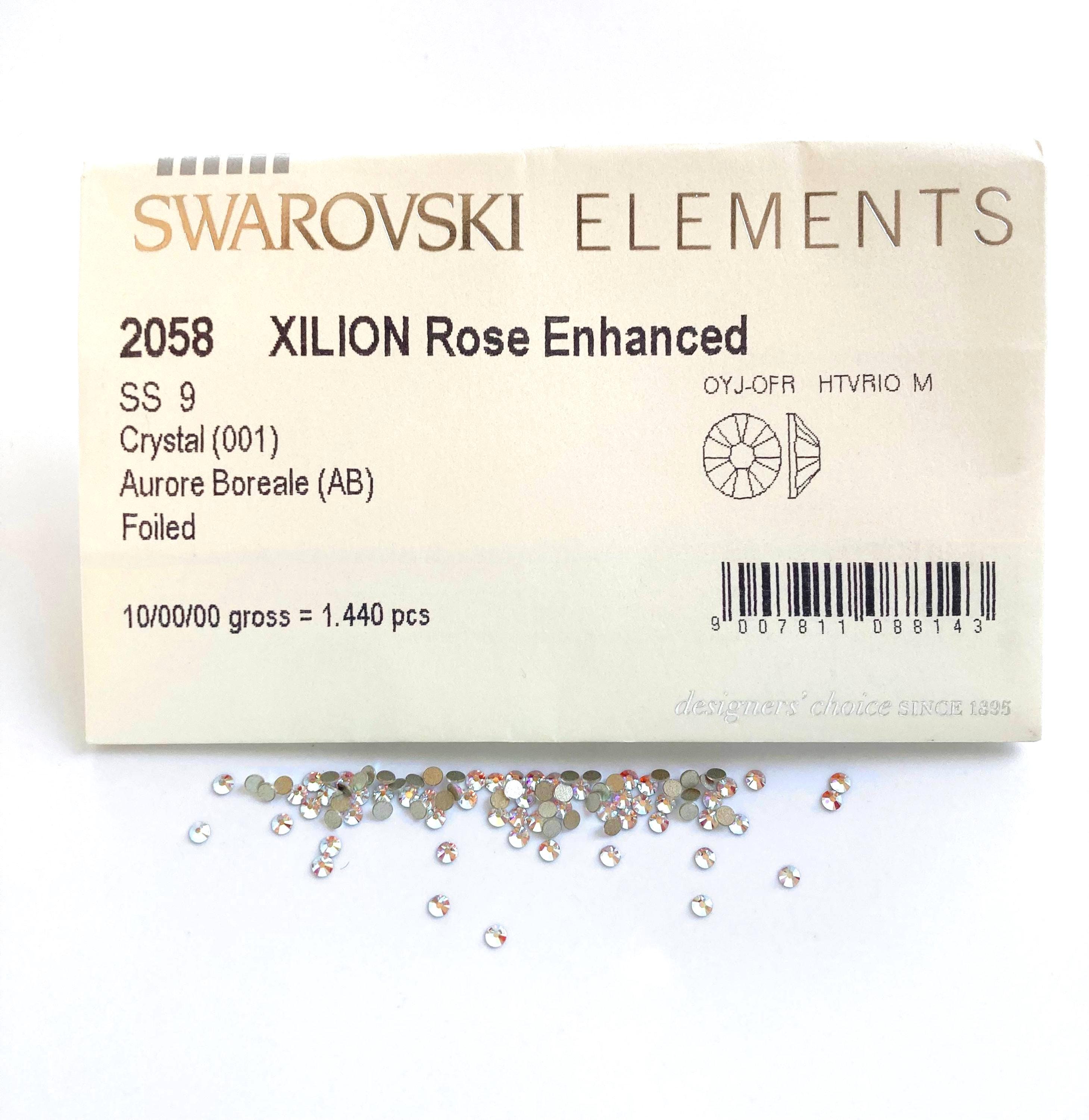 40x Swarovski Crystal AB SS9 1.5mm 2058 PP15 PP16 Flatback Xilion