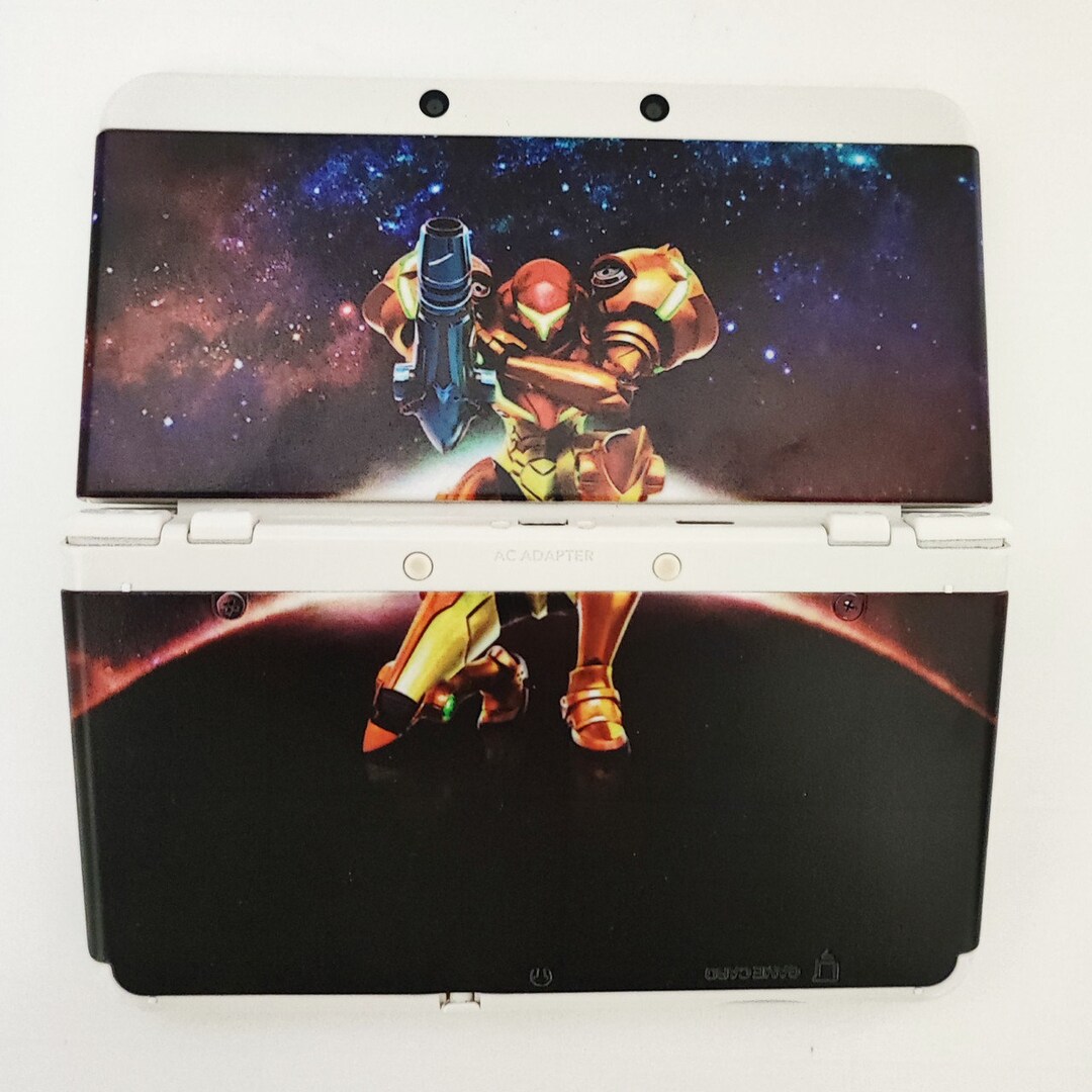 Metroid New 3DS Custom Coverplate Faceplate Skin Etsy