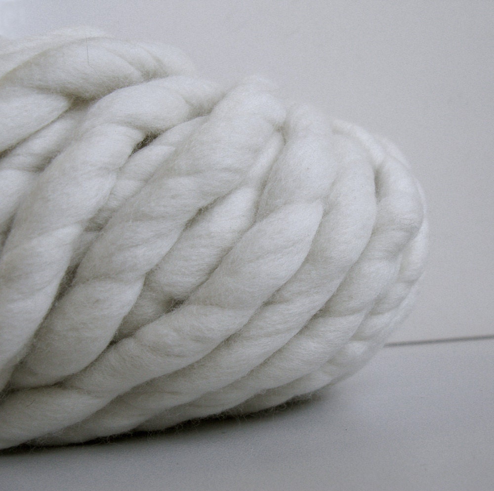 Super Bulky Yarn TITAN Natural White 1lb Bulky Price Super Etsy