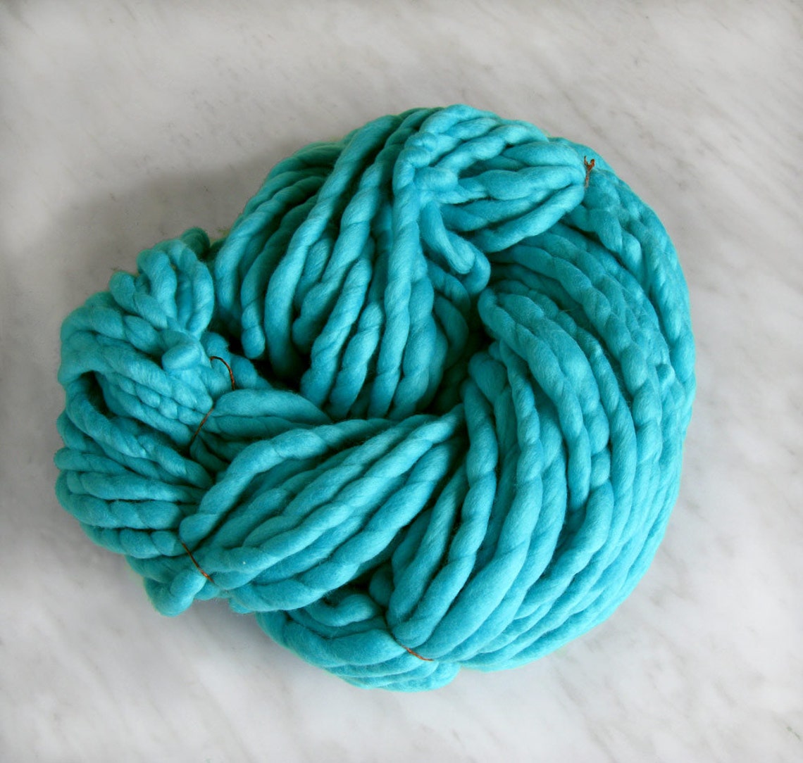 Super Bulky Extra Chunky Merino Yarn ATLAS Teal 16oz Outdoor Etsy
