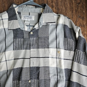 Vintage 90s Textures by Natural Issue Shirt | XL | Retro