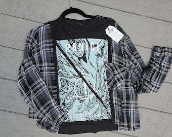 Panic at the Disco Upcycled Shirt | M |  Handmade & One-of-a-Kind | Concert Festival Outfit