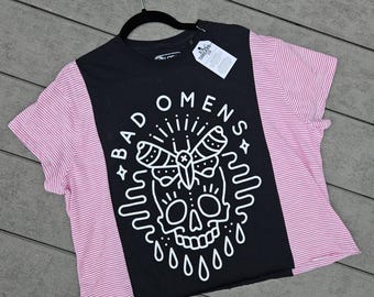 Bad Omens Upcycled Shirt | XL | Handmade Reworked Band Tee