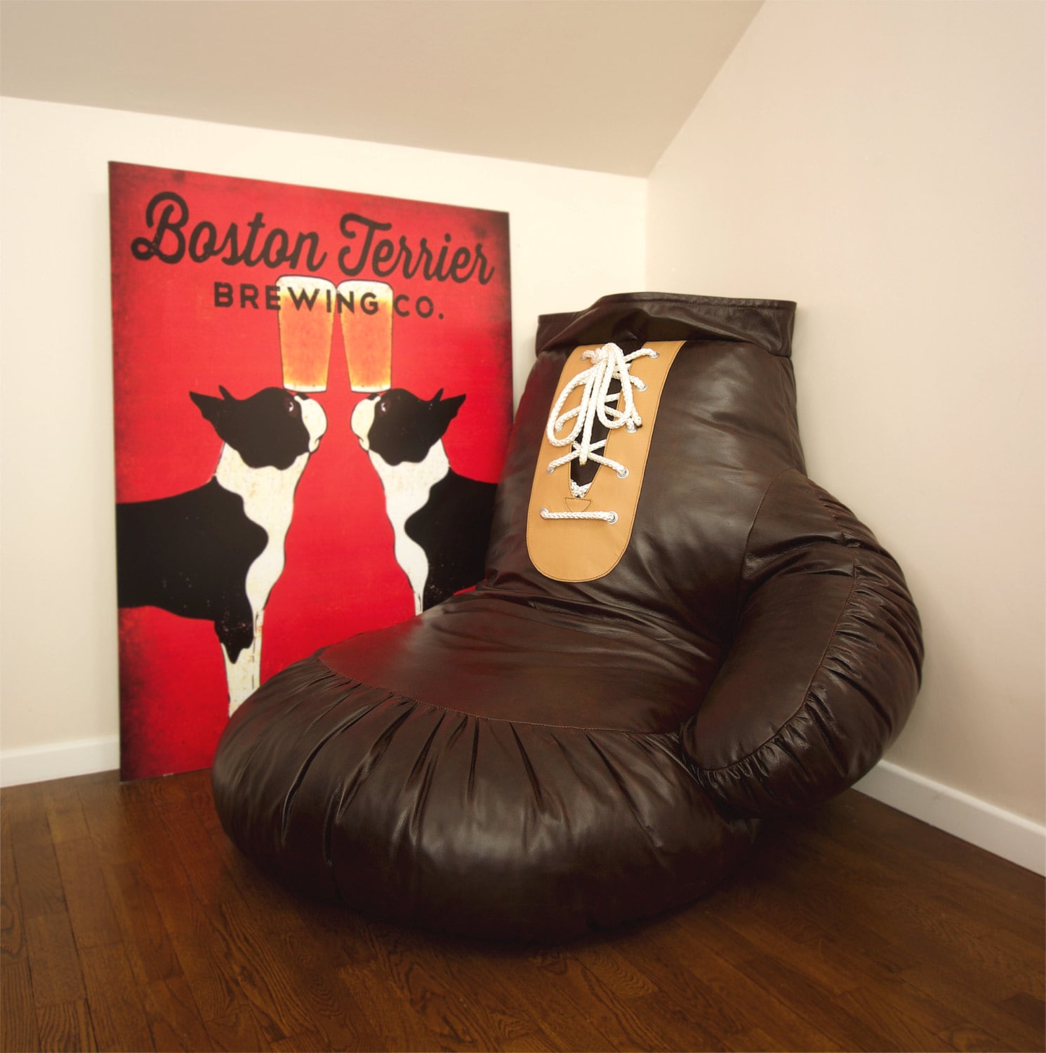 Boxing Glove Bean Bag Chair Etsy