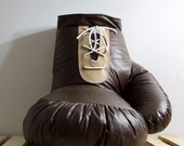 Vintage Look Leather Boxing Glove Chair Bean bag