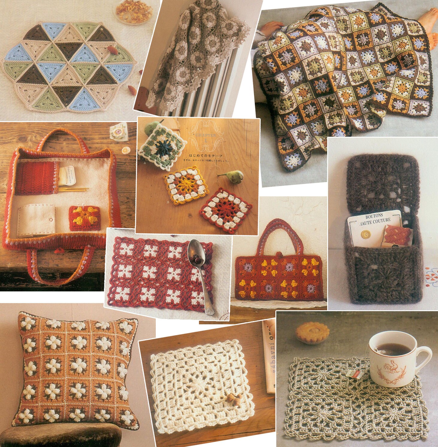 Japanese Crochet Chart Patterns