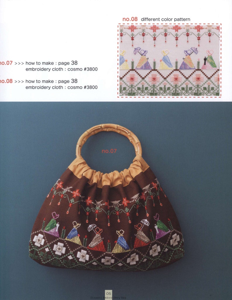 48 Embroidery Bag patterns hand embroidery design Etsy