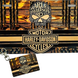 HD Vanity Plate, HD Keychain, Harley Davidson Set, Motorcycle, Bike Week,  Motorcycle Life, Bike Life, Harley Merch, HD Life, License Plate