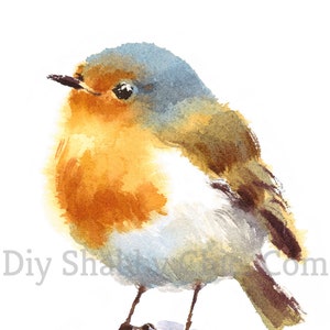 Tobogán de agua Calcomanías Shabby Chic Muebles Transferencia de imágenes Vintage Antique Home Craft Label Artesanías Scrapbooking Card Making DIY Snowy Robin