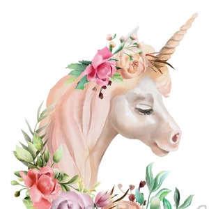 Toboggan Décalcomanies Shabby Chic Meubles Transfert d’image vintage Artisanat Artisanat Étiquette Scrapbooking Card Making DIY Sweet Unicorn