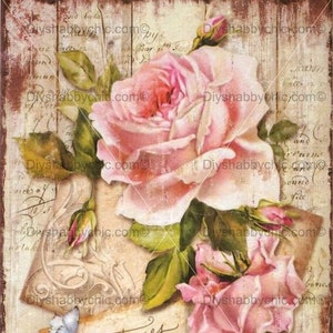 Waterslide Decals Shabby Chic Furniture Image Transfer vintage Antique Home Craft Label Crafts Scrapbooking Card Making DIY Win Learn