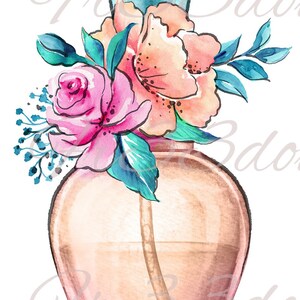 Wasserschiebefolie Aufkleber Shabby Chic Möbel Bild Transfer Vintage Antik Home Craft Label Basteln Scrapbooking Kartenherstellung DIY Floral Parfüm