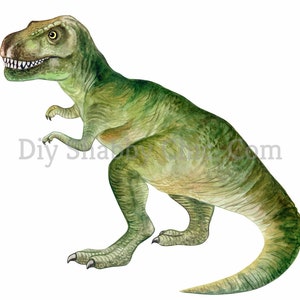Cortar y pegar muebles blancos claros pared auto adhesiva pegatinas vinilo pearlescent craft paper T Rex