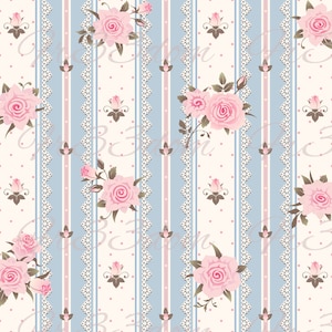 Schneiden & Kleben, Selbstklebende Aufkleber, Möbel, Wandaufkleber, klar, Transfer, Kunst, Collage, Mixed Media, Kinder Aufkleber, 171 Shabby Chic Blau