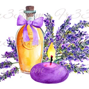 Tobogán de agua Calcomanías Shabby Chic Muebles Transferencia de imagen Vintage Antigüedades Caseras Artesanía Etiqueta Artesanías Scrapbooking Card Making DIY Lavender Candle