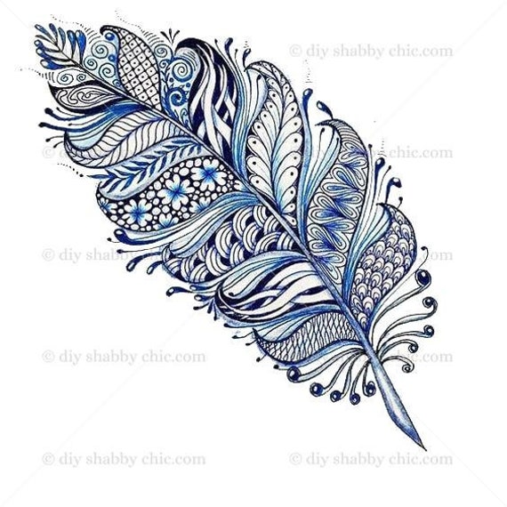 Waterslide Decal Vintage Image Transfer Vintage Peacock Upcycle Shabby Chic Diy 