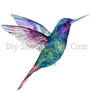 Schneide und Stick Klar weiß Möbel Wand Selbstklebende Aufkleber Vinyl Perlmutt Bastelpapier Kolibri Zeichnung
