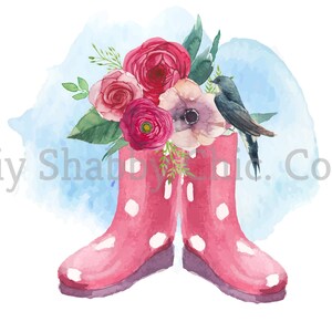 Waterslide Calcomanías Shabby Muebles Chic Transferencia vintage antigua casa artesanía artesanías scrapbooking tarjeta haciendo bricolaje rosas wellies