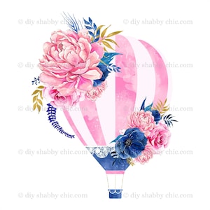 Wasserrutsche Abziehbilder Shabby Chic Möbel Bild Transfer Vintage Antike Home Craft Label Handwerk Scrapbooking Karte machen DIY Heißluftballon