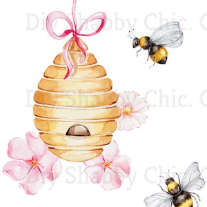 Cut & Stick, Selbstklebende Aufkleber, Möbel, Wandaufkleber, klar, Transfer, Journal, Kunst, Collage, Mixed Media, Kinderaufkleber, 01 süße Bienen