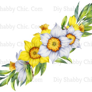 Waterslide Decals Shabby Chic Furniture Image Transfer Vintage Antique Home Craft Label Crafts Scrapbooking Card Making DIY Sunflower Edge