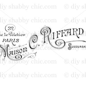 Waterslide Calcomanías Shabby Chic Muebles Imagen Transferencia Vintage Vintage Vintage Home Craft Label Crafts Scrapbooking Card Making DIY Maison