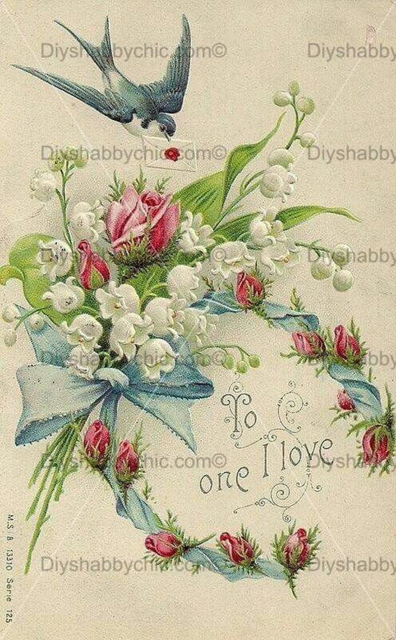 Furniture Decals Shabby Chic French Image Transfer Antique Etsy