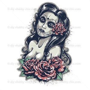 Meuble sticker shabby chic français image transfert vintage Antique le jour des morts accueil artisanat étiquette fabrication de cartes de scrapbooking script bricolage