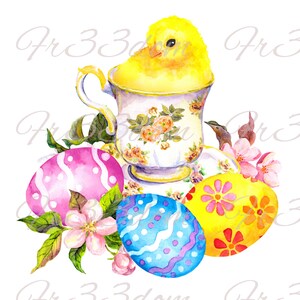 Schneiden & Kleben, Selbstklebende Aufkleber, Möbel, Wandaufkleber, klar, Transfer, Journal, Collage, Mixed Media, Kinderaufkleber, 291 Easter Chic