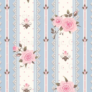 Waterslide Decals Shabby Chic Furniture Image Transfer vintage Antique Home Craft Label Crafts Scrapbooking Card Making DIY Shabby Chic Blue
