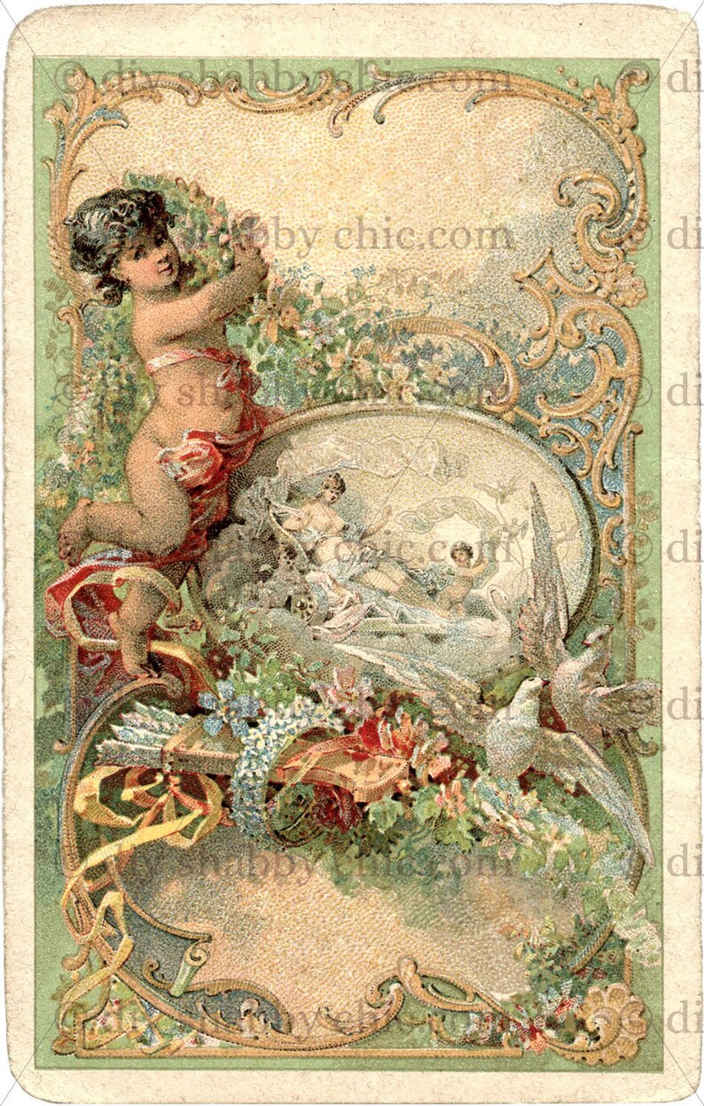 Furniture decals shabby chic french image transfer vintage Etsy