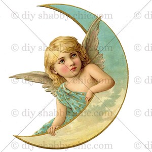 Waterslide Stickers Shabby Chic Furniture Image Transfer Vintage Antique Home Craft Label Crafts Scrapbooking Card Making DIY Angelmoon