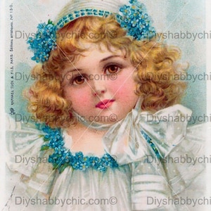 Waterslide Decals Shabby Chic Furniture Image Transfer vintage Antique Home Craft Label Crafts Scrapbooking Card Making DIY Doll