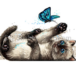 Waterslide Calcomanías Shabby Muebles Chic Transferencia vintage antigua casa artesanía etiqueta artesanías scrapbooking tarjeta haciendo diy gato juego