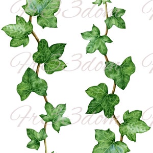 Calcomanías de tobogán, Diy Shabby Chic, Transferencia de muebles, Transferencia de imagen vintage, Artesanía casera antigua 113 Ivy