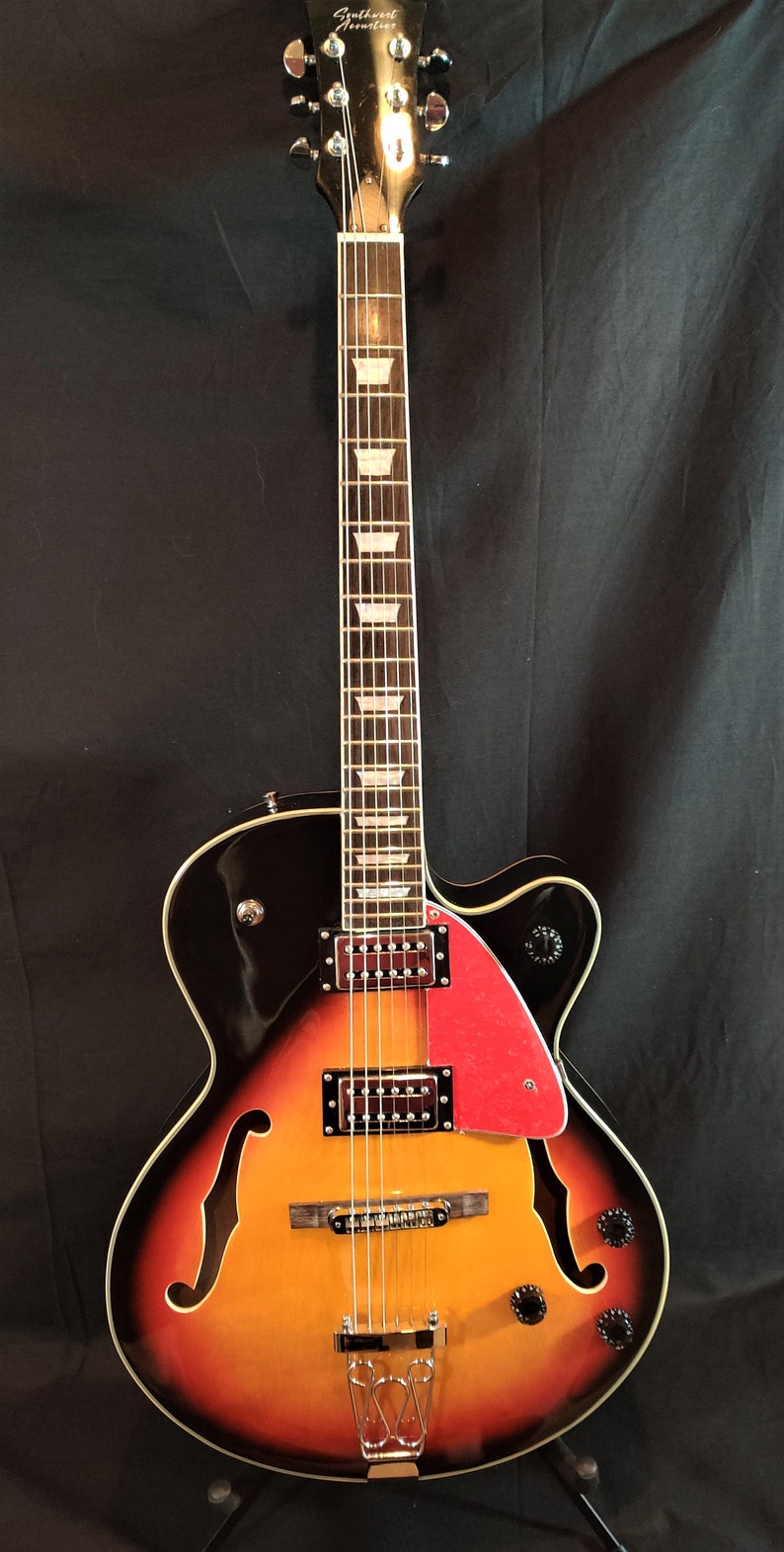 Jazz Guitar Custom Body Hollow Body Acoustic Electric Guitar/designed